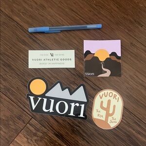 Vuori Sticker Set